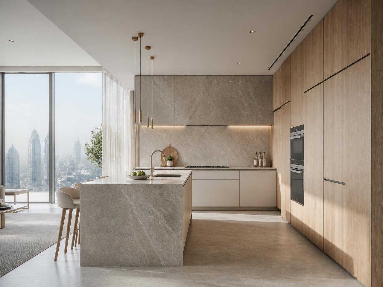Dubai · Villa Kitchen — before completion